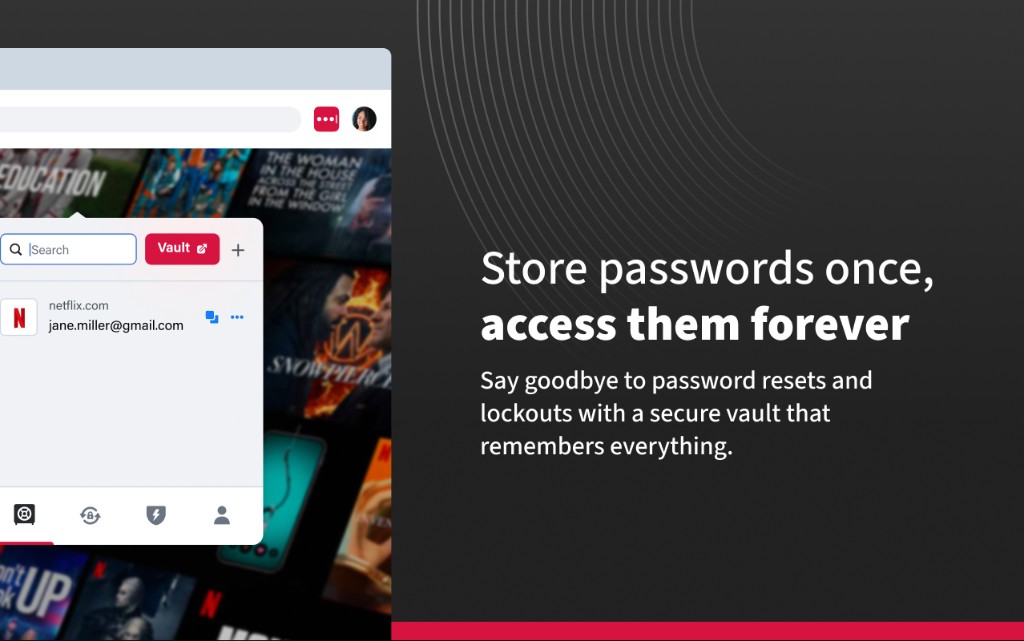 Store passwords once, access them forever — secure vault browser extension